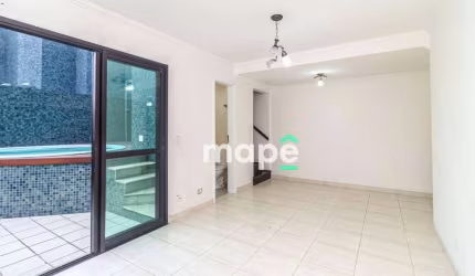 Cobertura com 2 dormitórios à venda, 168 m² por R$ 1.300.000,00 - Pompéia - Santos/SP