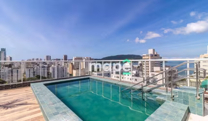 Apartamento com 2 dormitórios à venda, 82 m² por R$ 750.000,00 - Aparecida - Santos/SP