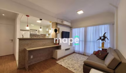 Apartamento com 1 dormitório para alugar, 56 m² por R$ 5.400,00/mês - Boqueirão - Santos/SP