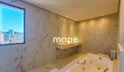Cobertura com 3 dormitórios à venda, 173 m² por R$ 850.000,00 - Ponta da Praia - Santos/SP