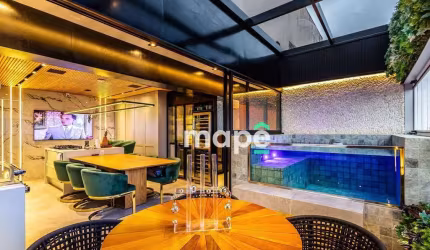 Cobertura com 2 dormitórios à venda, 142 m² por R$ 3.300.000,00 - Embaré - Santos/SP