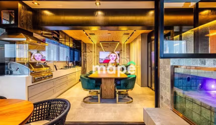 Cobertura à venda, 142 m² por R$ 3.300.000,00 - Embaré - Santos/SP
