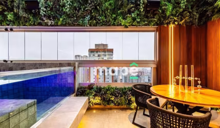 Cobertura com 2 dormitórios à venda, 142 m² por R$ 3.300.000,00 - Embaré - Santos/SP