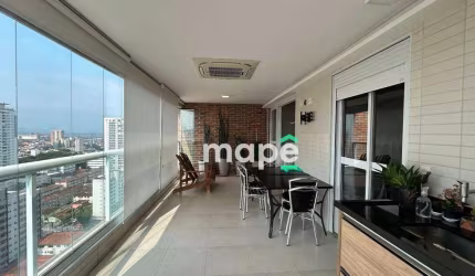 Apartamento com 3 dormitórios à venda, 127 m² por R$ 1.915.000,00 - Boqueirão - Santos/SP