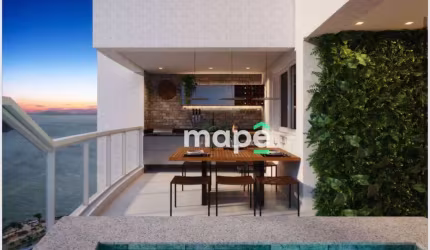 Cobertura com 3 dormitórios à venda, 214 m² por R$ 4.200.000,00 - Ponta da Praia - Santos/SP