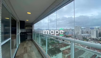Apartamento com 2 dormitórios à venda, 96 m² por R$ 1.190.000,00 - Boqueirão - Santos/SP