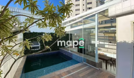 Cobertura com 3 dormitórios à venda, 227 m² por R$ 1.696.000,00 - Ponta da Praia - Santos/SP