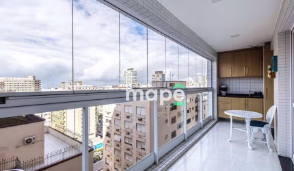 Apartamento com 2 dormitórios à venda, 80 m² por R$ 1.130.000,00 - Gonzaga - Santos/SP