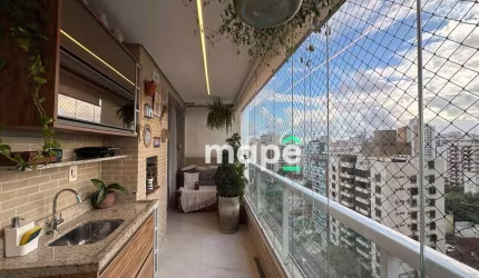 Apartamento com 2 dormitórios à venda, 95 m² por R$ 1.490.000,00 - Gonzaga - Santos/SP