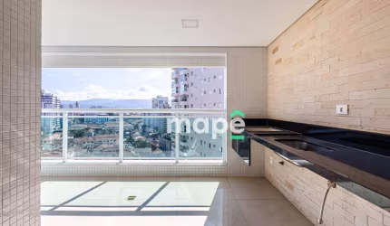 Apartamento à venda, 92 m² por R$ 1.550.000,00 - Boqueirão - Santos/SP
