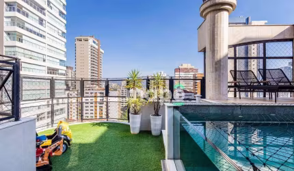 Cobertura à venda, 283 m² por R$ 4.350.000,00 - Gonzaga - Santos/SP