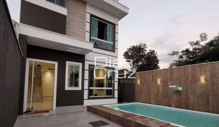 Casa com 3 quartos à venda, 130 m² por R$ 710.000 - Jardim Mariléa - Rio das Ostras/RJ