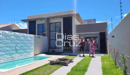 Casa de Alto Padrão com 3 quartos à venda, 105 m² por R$ 850.000 - Ouro Verde - Rio das Ostras/RJ