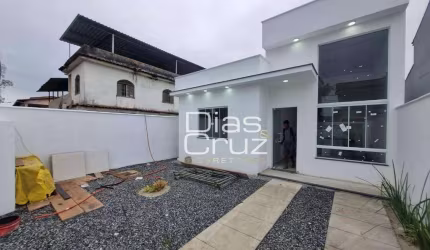 Casa linear no Serramar em Rio das Ostras com 2 quartos