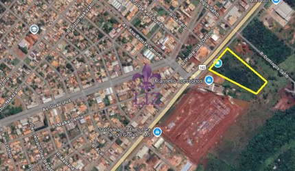 Área industrial com frente para o Anel Rodoviário da BR 163 Campo Grande MS