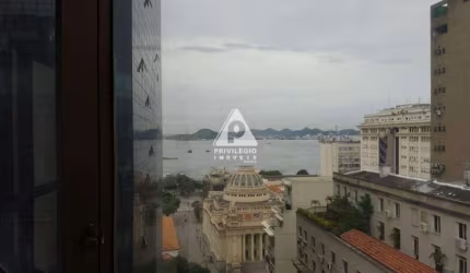 Andar corrido inteiro 9 salas 350 M² Metro VLT Barcas TJ vista baia de Guanabara Rio de Janeiro Centro