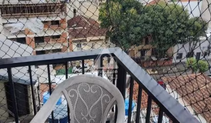 Apartamento/cobertura de 2 quartos com varanda próximo ao shopping Tijuca