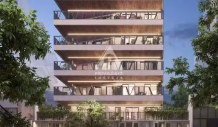 Vem aí, MARQUIS. Realização Aros Inc. Apartamentos de 2 e 3 quartos, vaga e infraestrutura, a venda na Gávea.