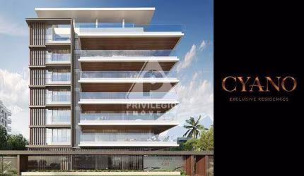 LANÇAMENTO CYANO EXCLUSIVE RESIDENCES, APARTAMENTOS DE ATÉ 6 SUÍTES E INFRAESTRUTURA COMPLETA