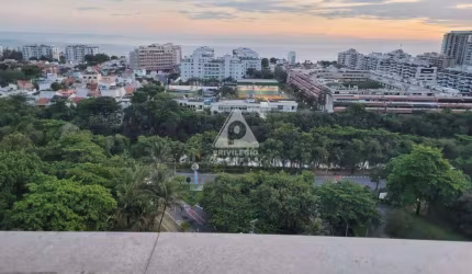 2 Suítes, Mediterrâneo Flat, Vista Mar, Barra da Tijuca