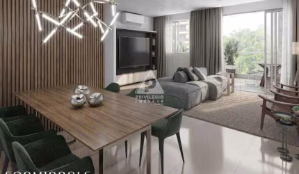 Apartamento à venda, 2 quartos, 1 suíte, 1 vaga, Laranjeiras - RIO DE JANEIRO/RJ