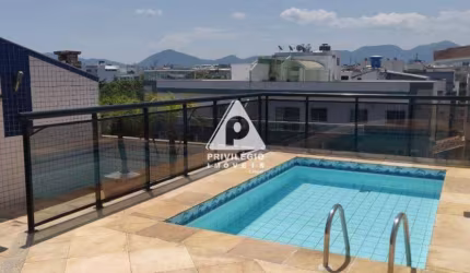 Cobertura à venda, 3 quartos, 2 suítes, 2 vagas, Recreio dos Bandeirantes - RIO DE JANEIRO/RJ