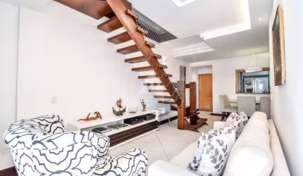 Cobertura Dúplex 3 suítes 2 vagas, Prédio com Infraestrutura Botafogo