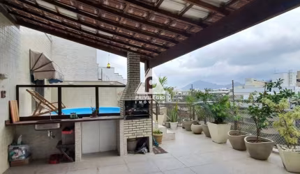 Cobertura à venda, 4 quartos, 2 suítes, 3 vagas, Recreio dos Bandeirantes - RIO DE JANEIRO/RJ