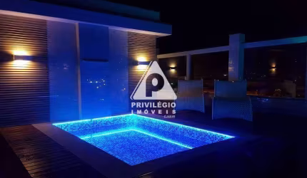Cobertura espetacular toda decorada pronta para morar