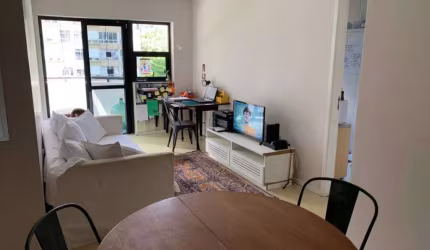Excelente Apartamento em São Conrado 2 quartos próximo a praia, sem vista para comunidade.