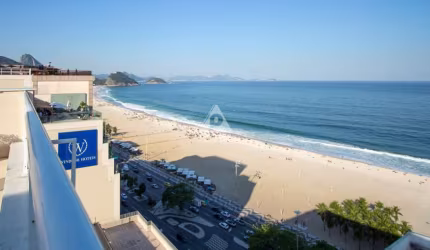 Flat vista mar na quadra da praia!