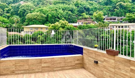 Cobertura à venda, 5 quartos, 1 suíte, 2 vagas, Laranjeiras - RIO DE JANEIRO/RJ