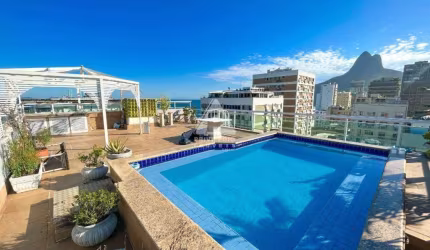 Cobertura à venda, 5 quartos, 3 suítes, 3 vagas, Leblon - RIO DE JANEIRO/RJ