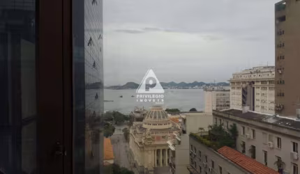 Andar corrido inteiro 9 salas 350 M² Metro VLT Barcas TJ vista baia de Guanabara Rio de Janeiro Centro