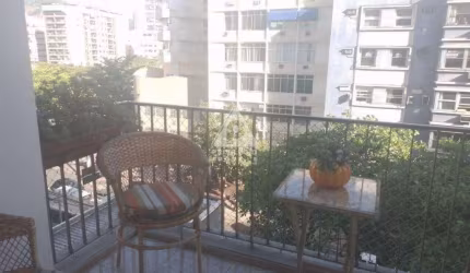 Apartamento com varanda, 2 quartos, 1 suíte, 1 vaga, Botafogo - RIO DE JANEIRO/RJ