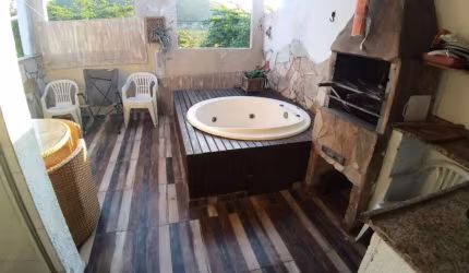 Casa triplex condomínio 3 quartos 2 suítes sala ampla 190 mts Sauna vapor privativa oportunidade única Recreio dos Bandeirantes