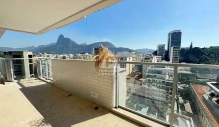 Cobertura Duplex com 4 quartos, sendo 3 suítes e 3 vagas de garagem no JARDIM BOTAFOGO - HIGH-LIGHT