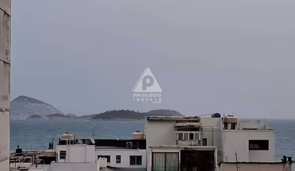 Cobertura Duplex, 5 Quartos, 3 Vagas em Ipanema, Vista Mar, Quadra da Praia