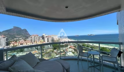 Wyndham RIO = Antigo Sheraton = Melhor ponto da Lúcio Costa Barra da Tijuca = Apartamento vista mar mobiliado.