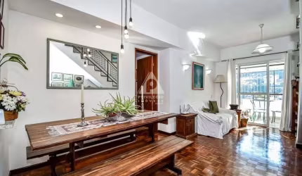 Cobertura duplex à venda, 3 quartos, 2 suítes, 2 vagas e infra em Laranjeiras