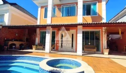 Casa à venda, 4 quartos, 4 suítes, 4 vagas, Recreio dos Bandeirantes - RIO DE JANEIRO/RJ