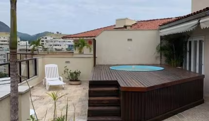 COBERTURA 4 QUARTOS(2suites) e Piscina Privativa NA FREGUESIA (JACAREPAGUÁ) e 277m²