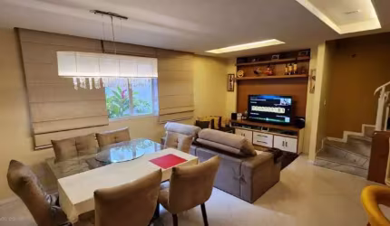 Casa em Triplex Condominio a venda, 3 quartos sendo 3 suites, 201m² - Recreio dos Bandeirantes-RJ