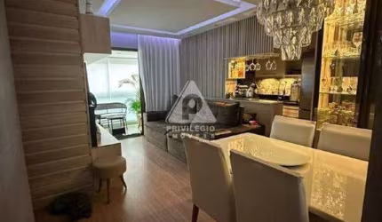 Apartamento no Pontal Oceânico - 2 quartos todo decorado