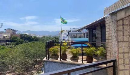 Cobertura, 1 quarto, 2 banheiros, 2 vagas com potencial de personalização, no Recreio dos Bandeirantes