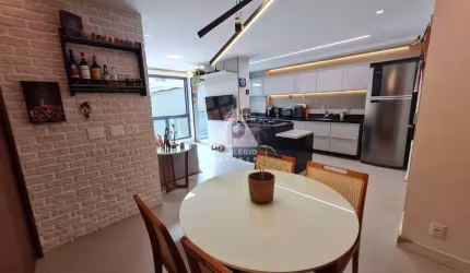 Gávea! Apartamento, sala, varanda, 2 quartos. 1 suite, infraestrutura, 1 vaga, 67m²