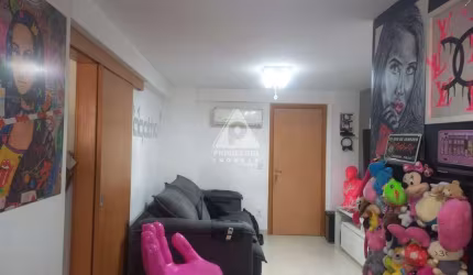 Vila Isabel - 2 quartos, sendo 1 suíte, e 2 banheiros com 1 (uma) vaga de garagem na escritura.