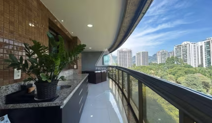 Apartamento à venda, 04 quartos, 02 suítes, 02 vagas, Peninsula, Barra da Tijuca - Rio de Janeiro/RJ
