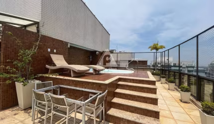 Cobertura Duplex à venda, 05 quartos (sendo 03 suítes), 03 vagas, PENÍNSULA, BARRA DA TIJUCA - RIO DE JANEIRO/RJ