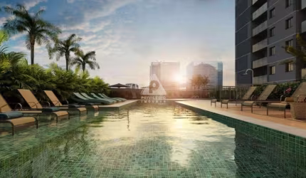 Studio no Rio Energy Residencial - Porto Maravilha - com vista para Baía de Guanabara